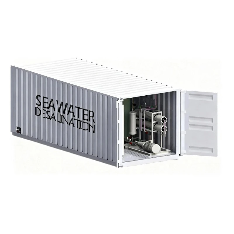 スキッド-搭載海水淡水化システム